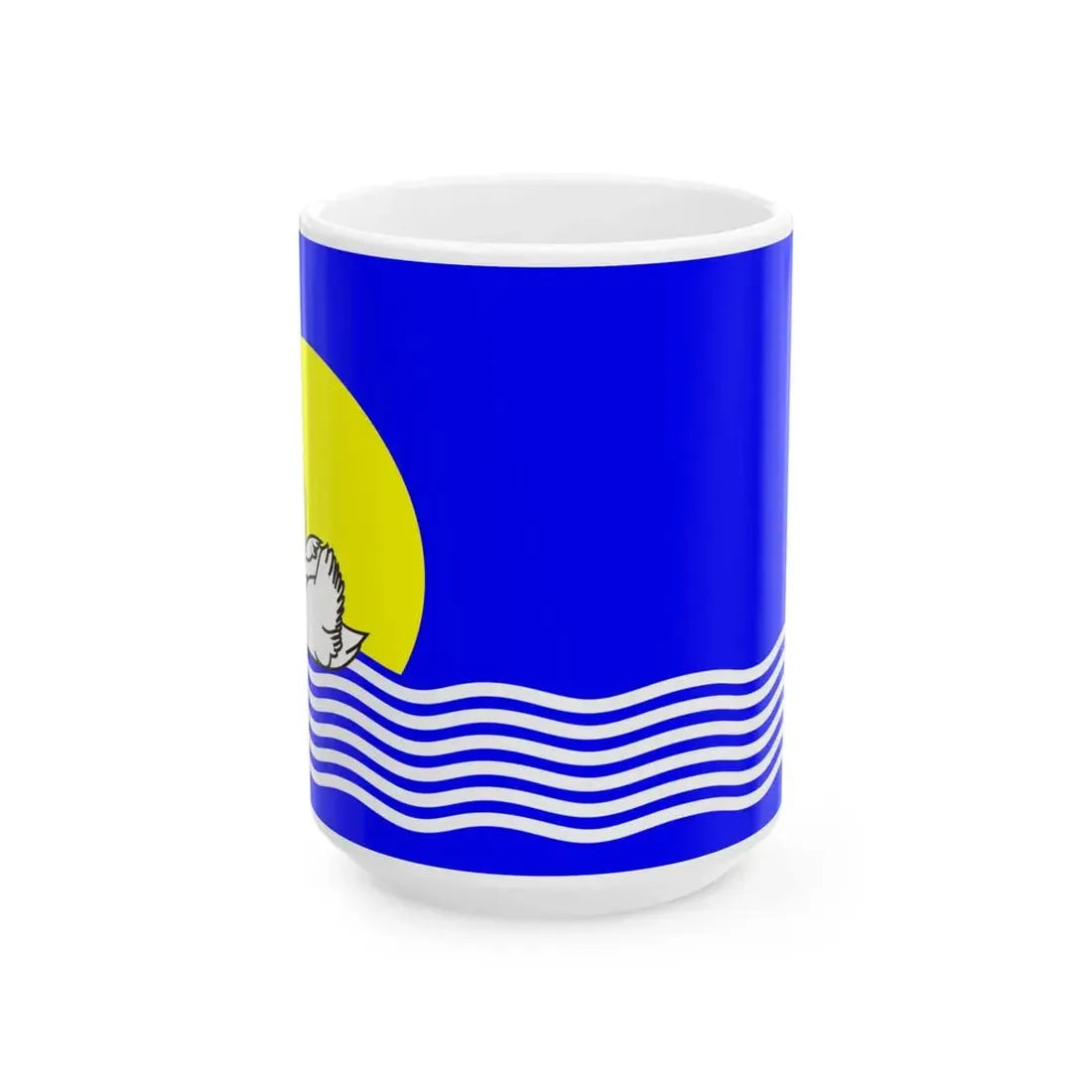 POL gmina Widuchowa flag (Poland) White Coffee Mug 15oz - Go Mug Yourself
