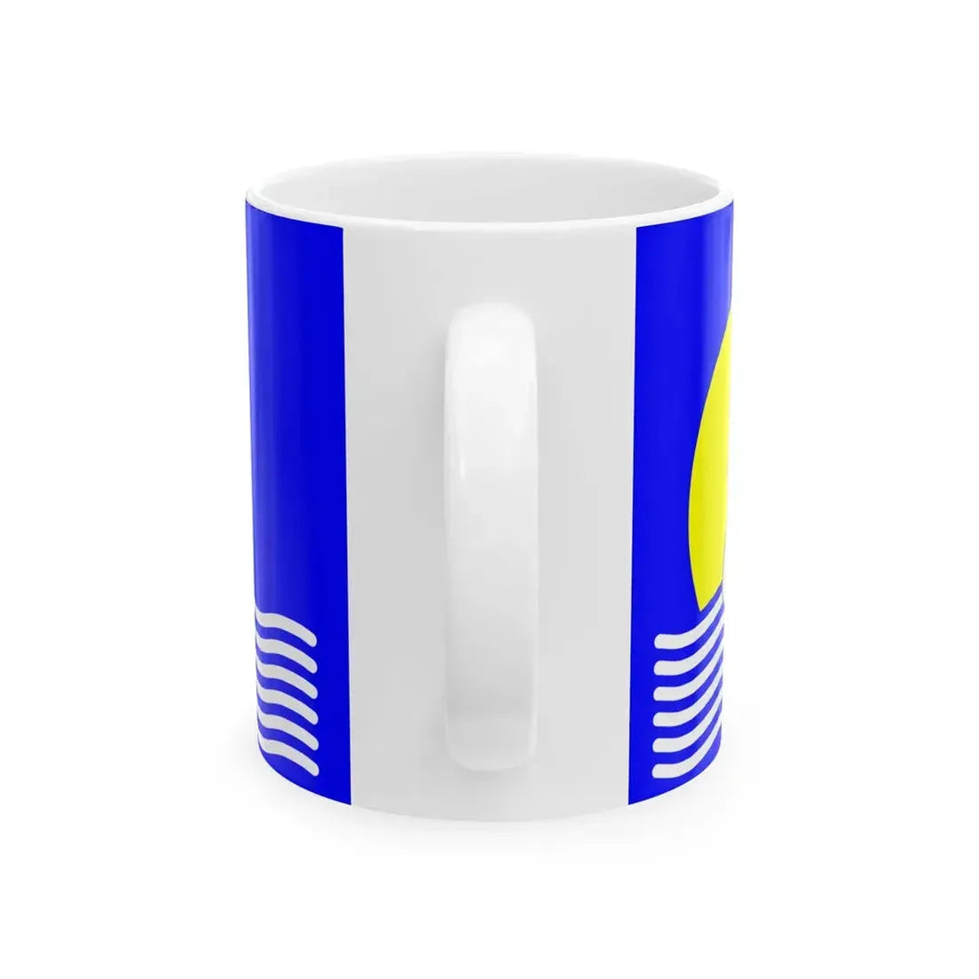 POL gmina Widuchowa flag (Poland) White Coffee Mug - Go Mug Yourself