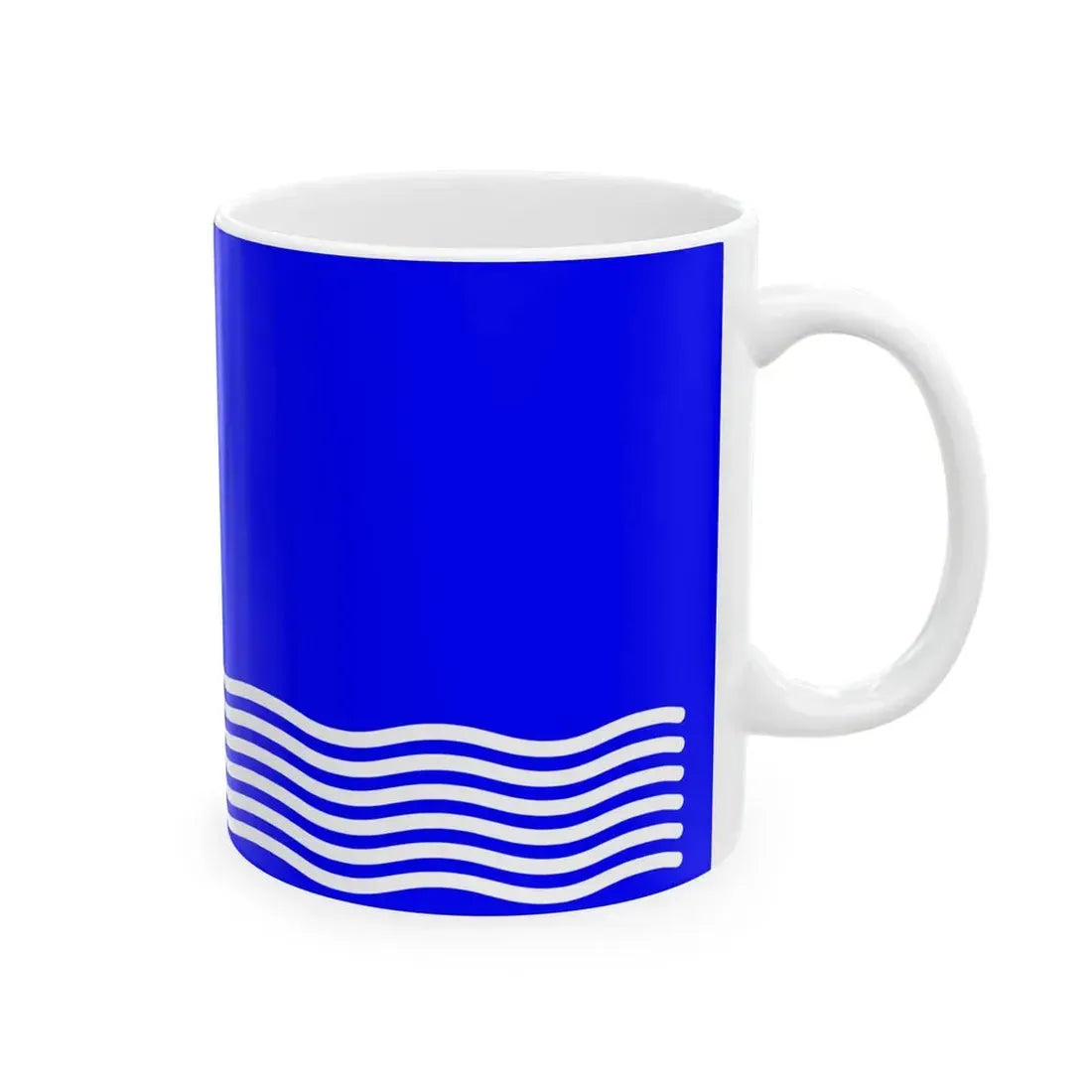 POL gmina Widuchowa flag (Poland) White Coffee Mug - Go Mug Yourself