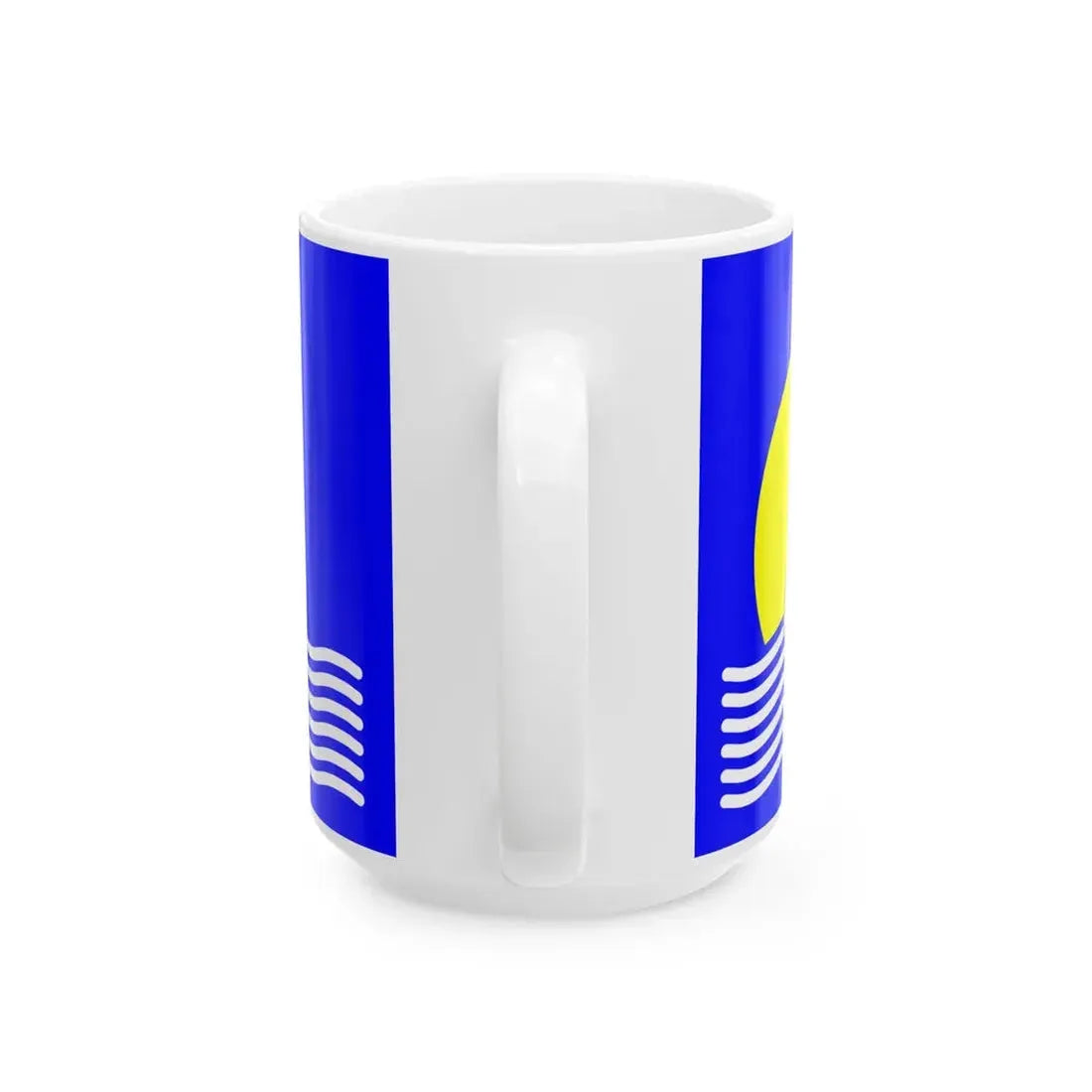 POL gmina Widuchowa flag (Poland) White Coffee Mug - Go Mug Yourself