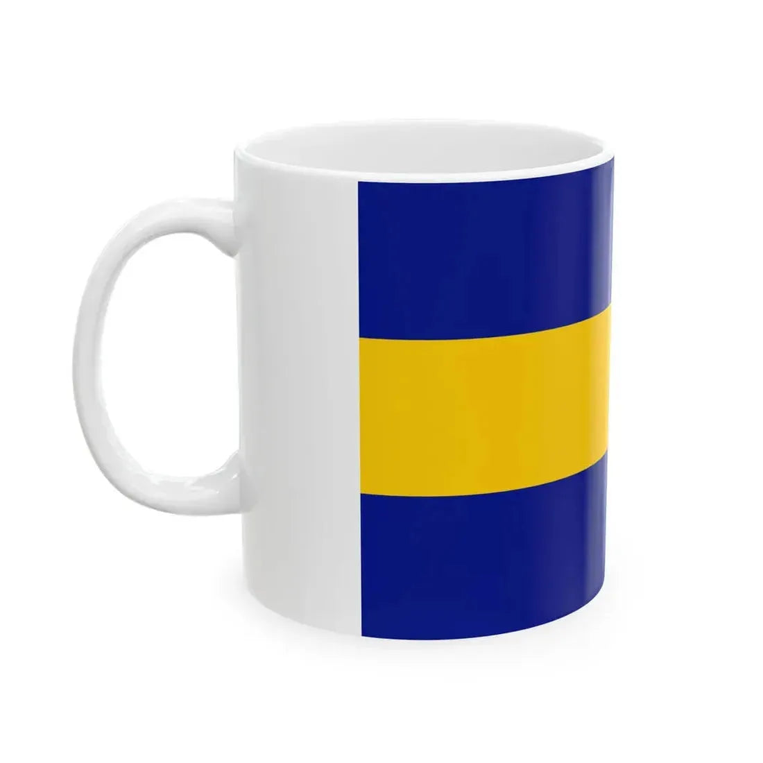 POL gmina Wieliszew flag (Poland) White Coffee Mug - Go Mug Yourself