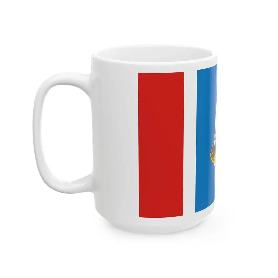 POL gmina Wolanow flag (Poland) White Coffee Mug - Go Mug Yourself