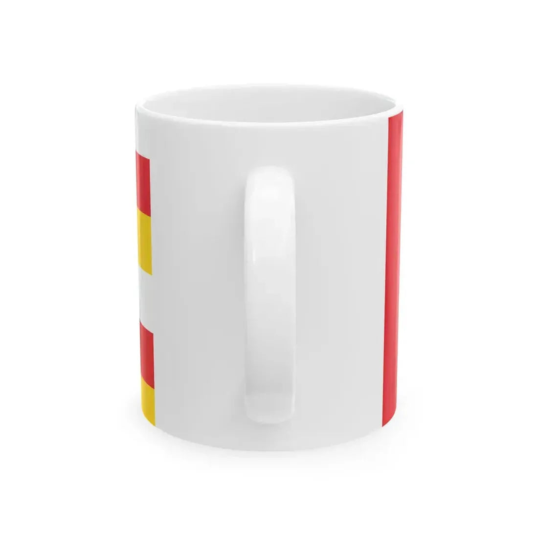 POL gmina Zamosc flag (Poland) White Coffee Mug - Go Mug Yourself