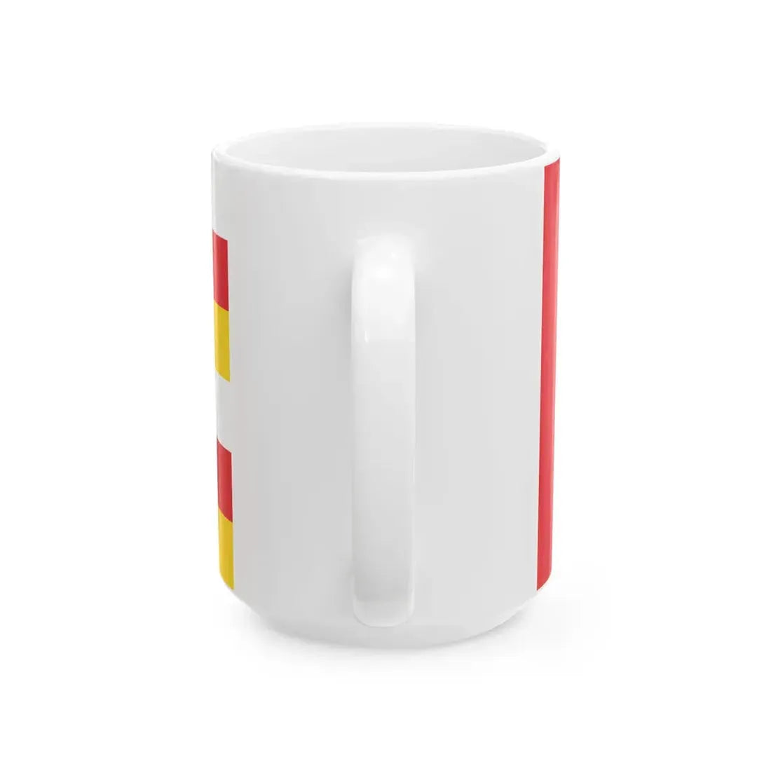 POL gmina Zamosc flag (Poland) White Coffee Mug - Go Mug Yourself