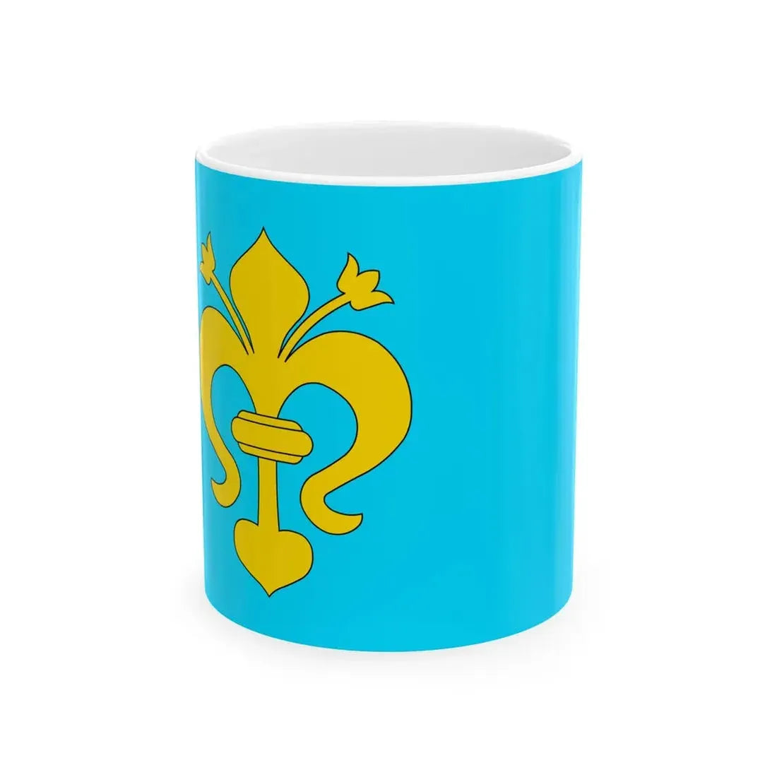 POL gmina Zarszyn flag (Poland) White Coffee Mug 11oz - Go Mug Yourself