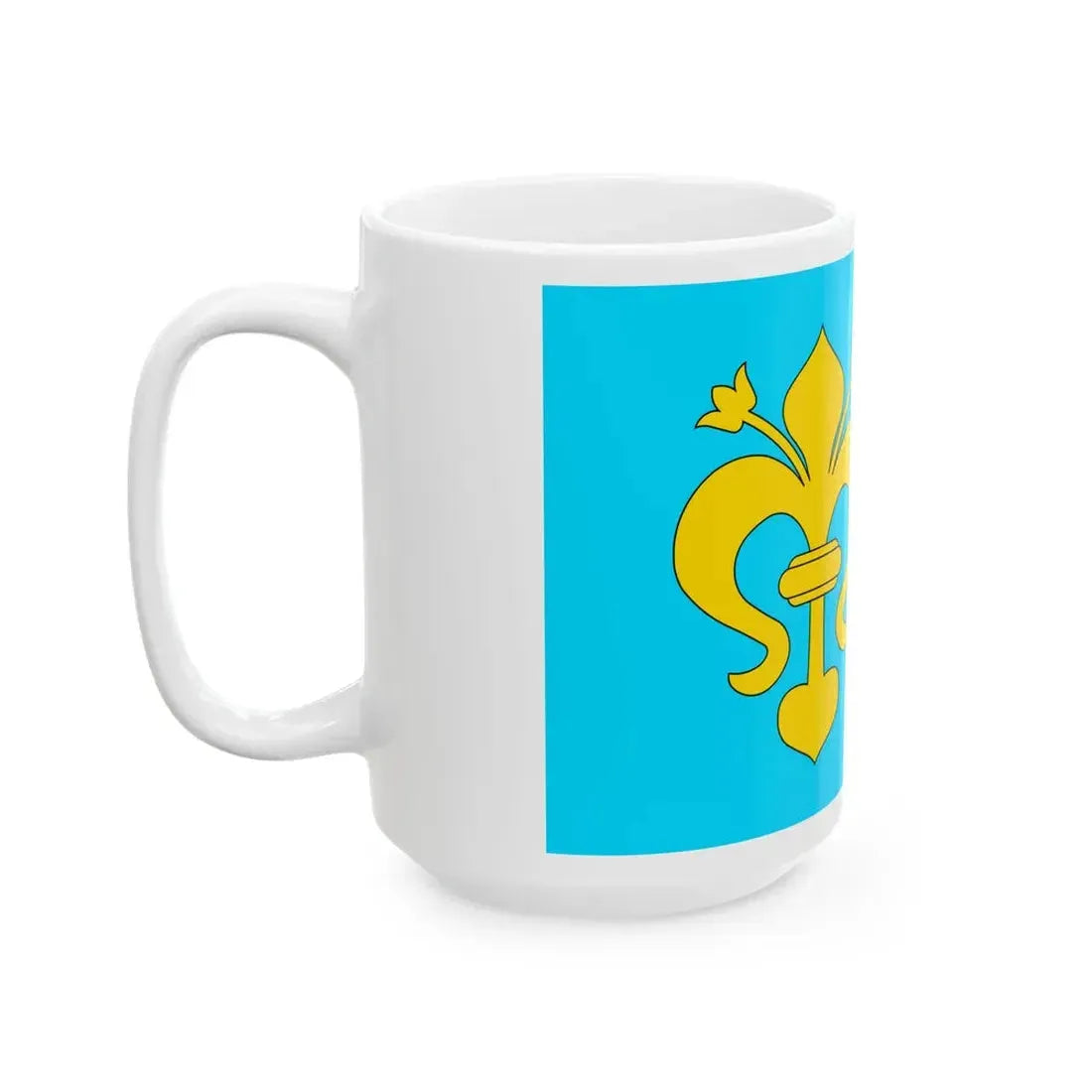 POL gmina Zarszyn flag (Poland) White Coffee Mug - Go Mug Yourself