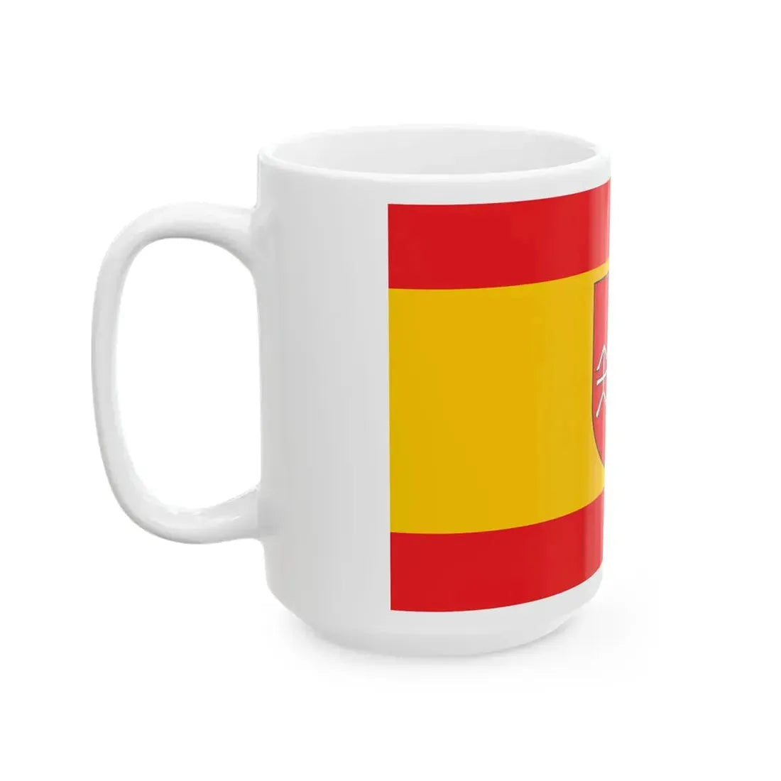 POL gmina Zembrzyce flag (Poland) White Coffee Mug - Go Mug Yourself