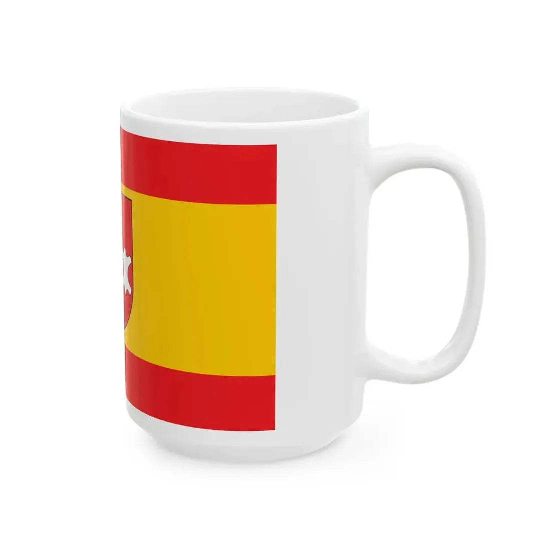 POL gmina Zembrzyce flag (Poland) White Coffee Mug - Go Mug Yourself