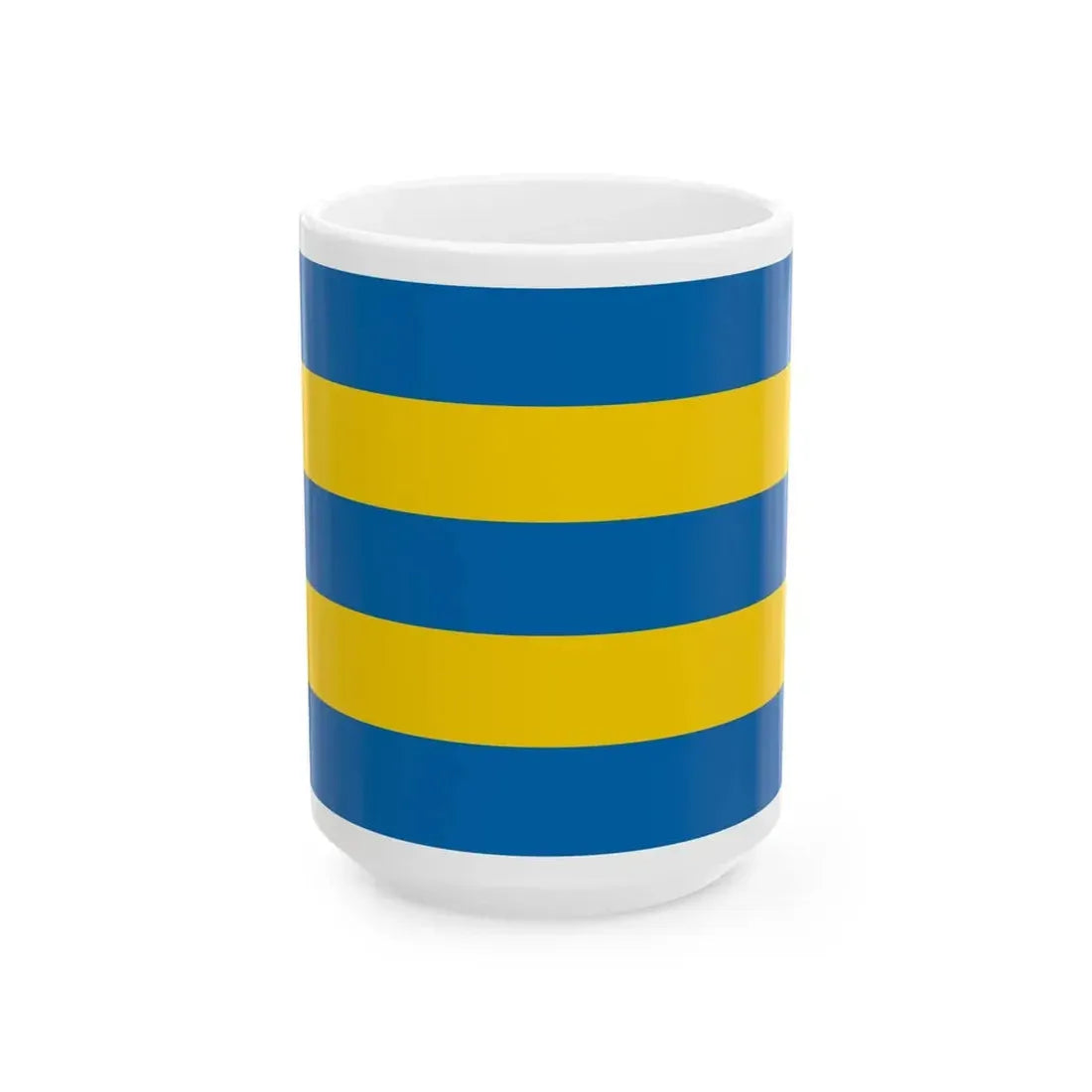 POL gmina Zgorzelec flag (Poland) White Coffee Mug 15oz - Go Mug Yourself