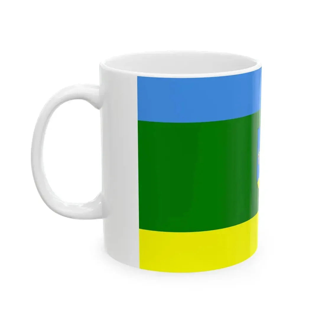POL Gniew flag (Poland) White Coffee Mug - Go Mug Yourself