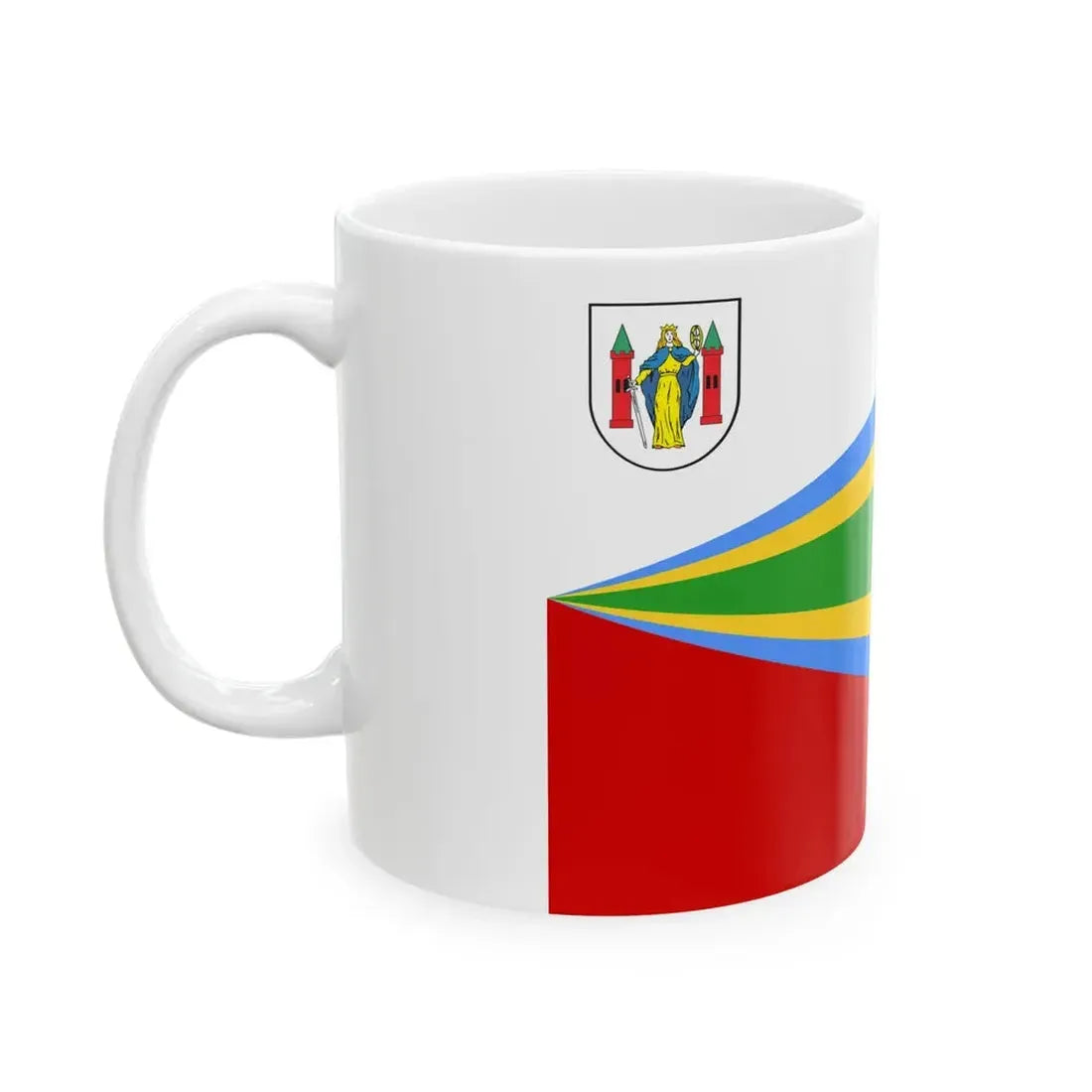 POL Gora flag (Poland) White Coffee Mug - Go Mug Yourself