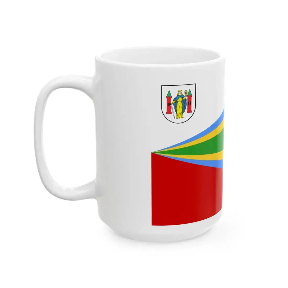 POL Gora flag (Poland) White Coffee Mug - Go Mug Yourself