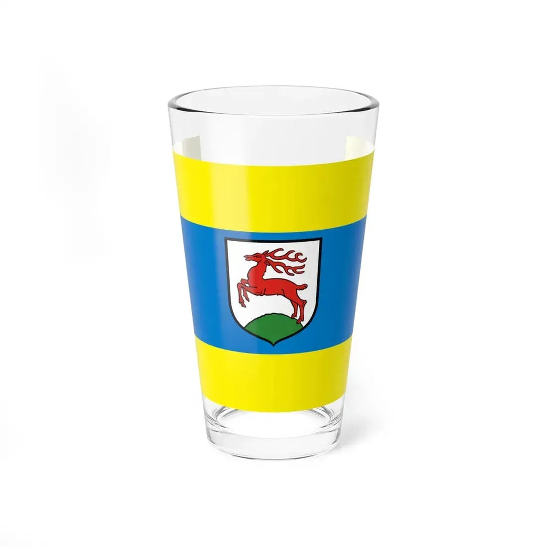 POL Gorzow Slaski flag (Poland) Pint Glass 16oz 16oz - Go Mug Yourself
