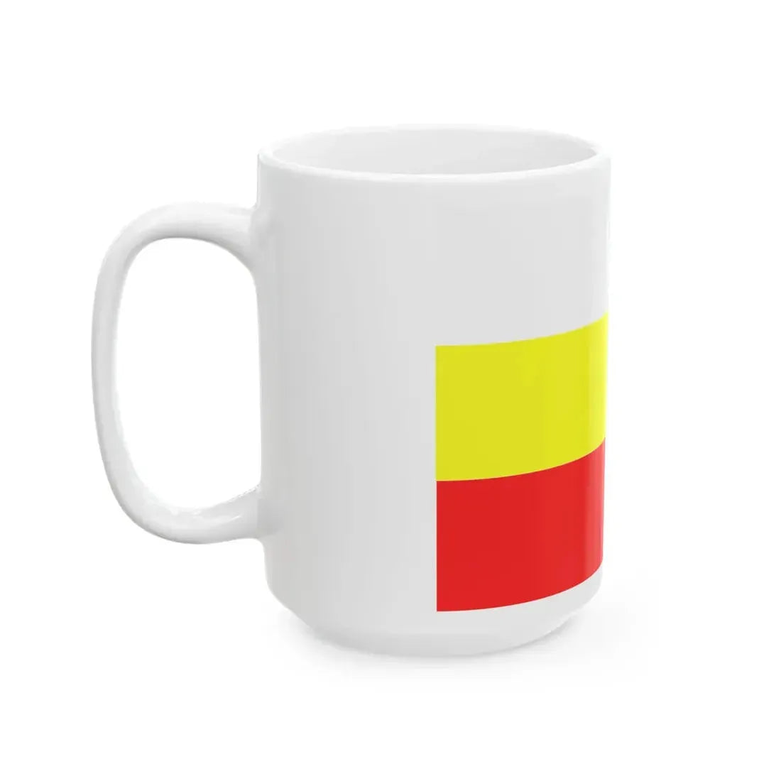 POL grodkow flag (Poland) White Coffee Mug - Go Mug Yourself