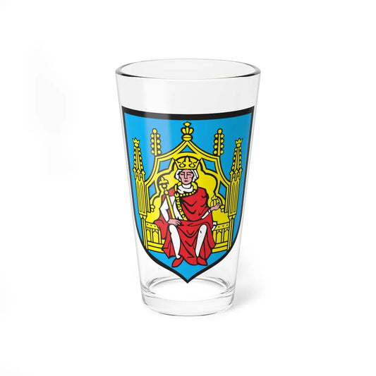 POL Grodzisk Wielkopolski COA (Poland) (Coat of Arms) Pint Glass 16oz 16oz - Go Mug Yourself