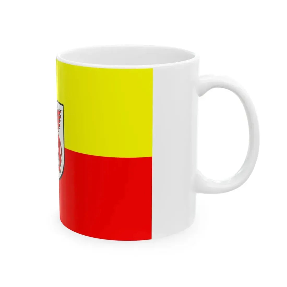 POL Gryfice flag (Poland) White Coffee Mug - Go Mug Yourself