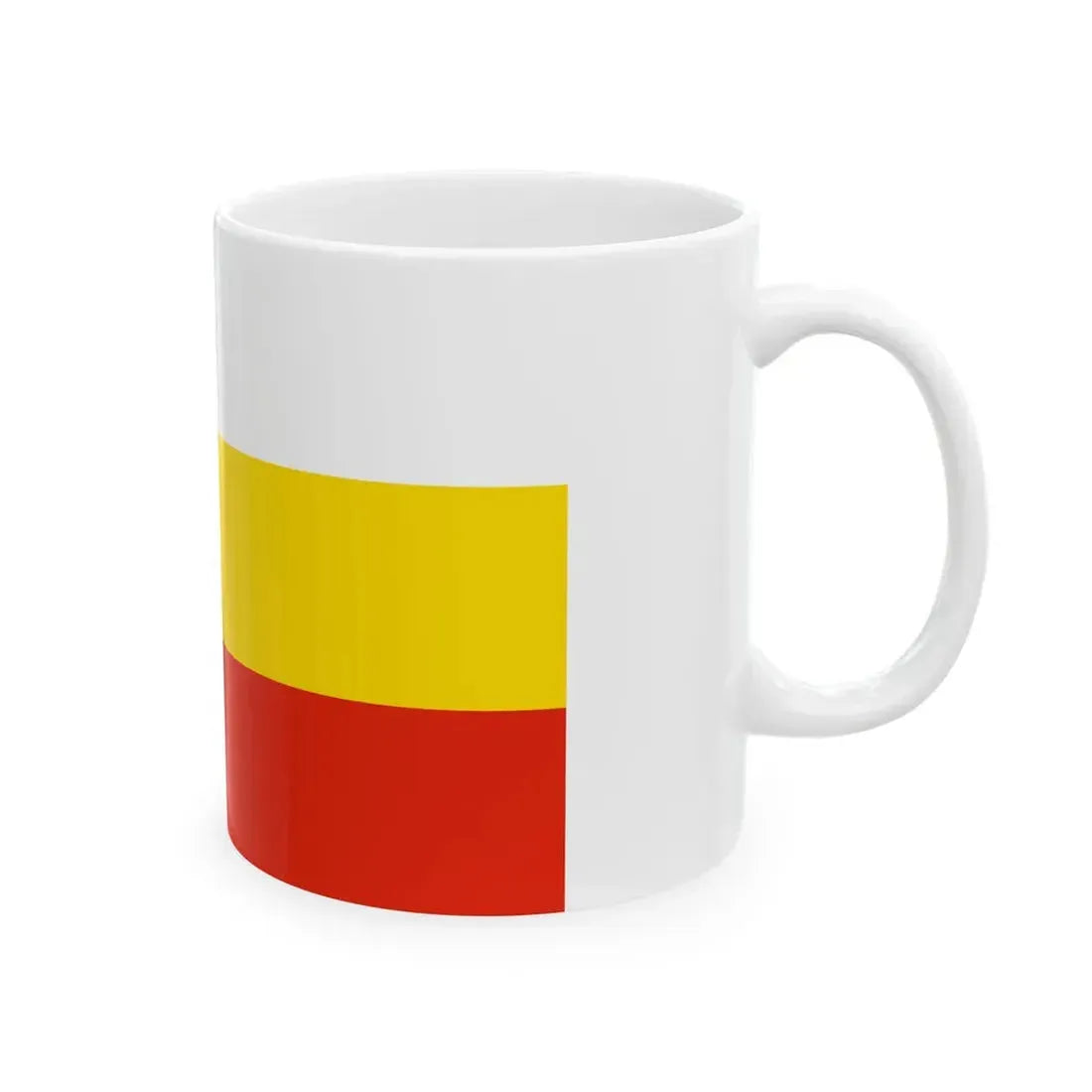 POL Gubin flag (Poland) White Coffee Mug - Go Mug Yourself