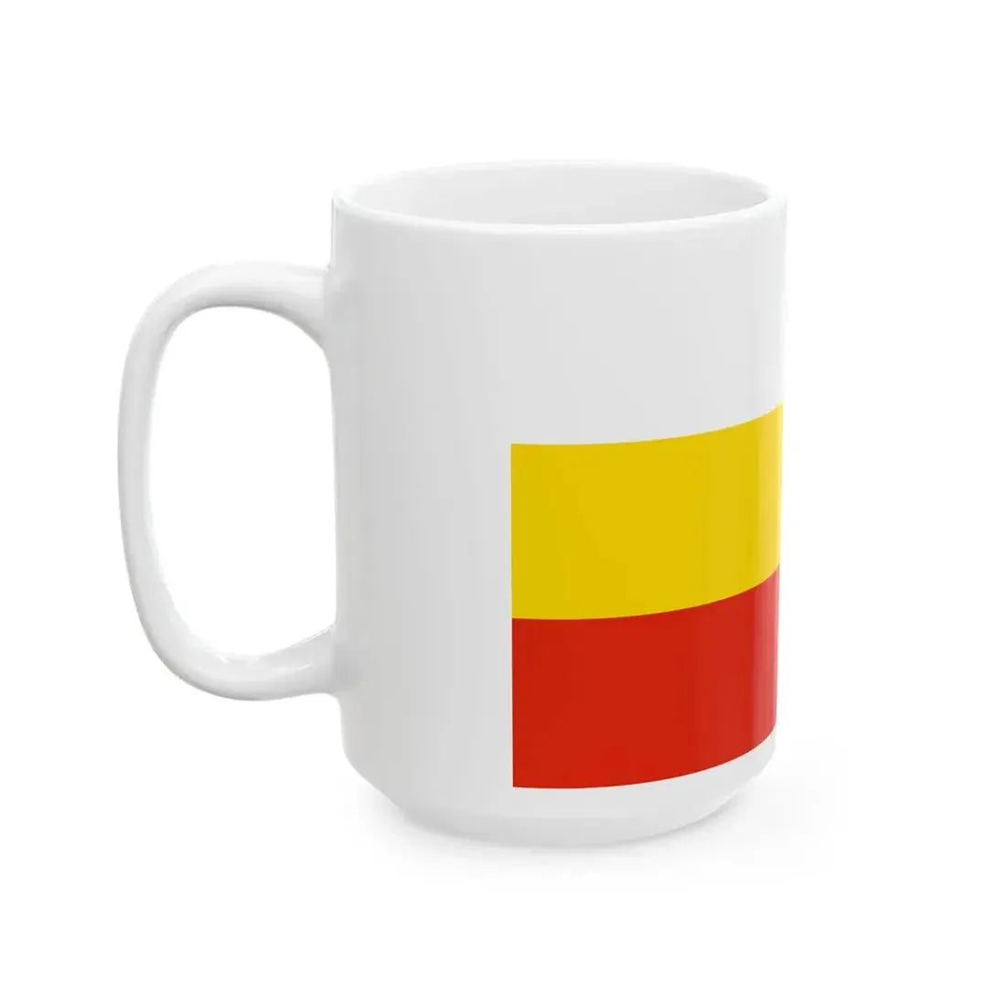 POL Gubin flag (Poland) White Coffee Mug - Go Mug Yourself