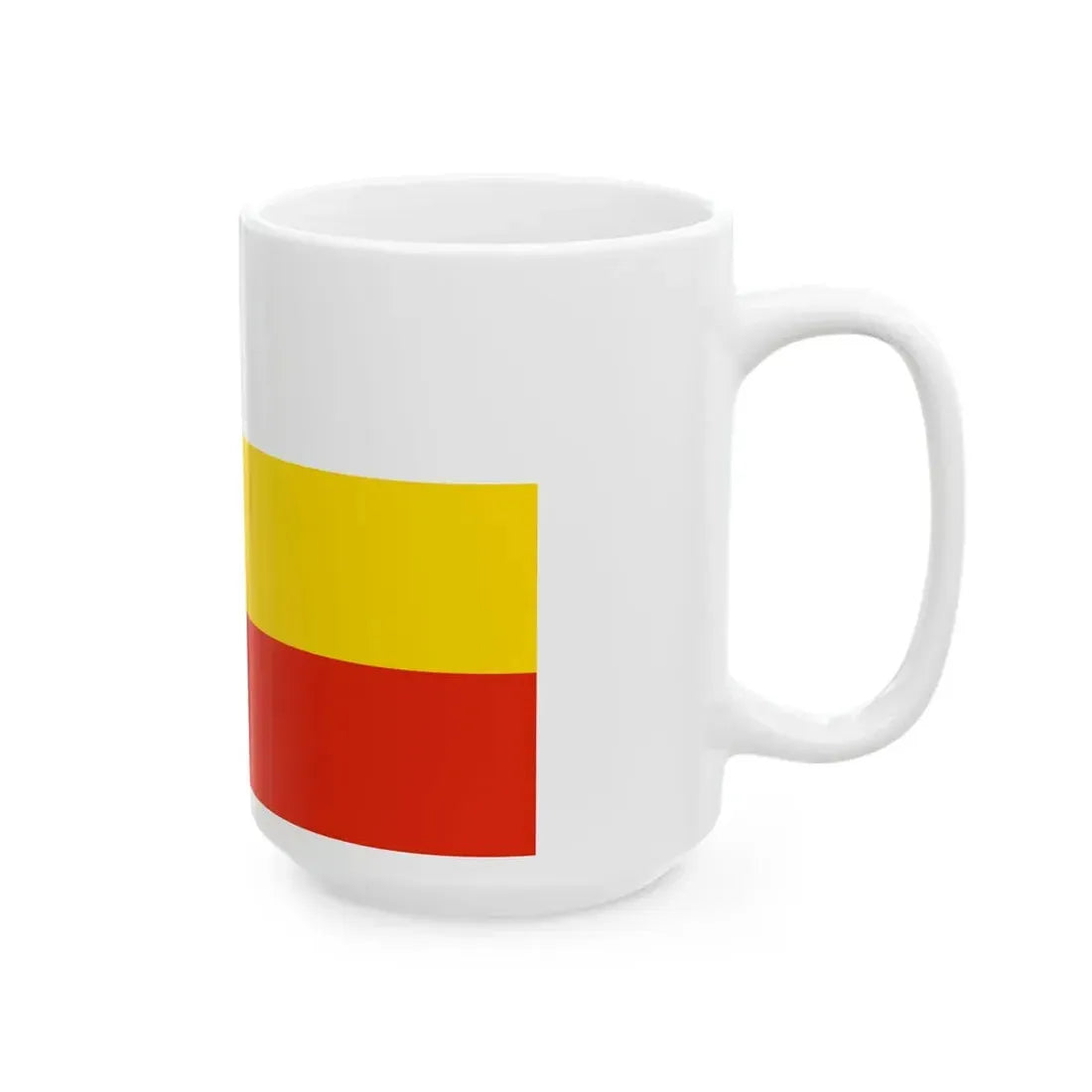POL Gubin flag (Poland) White Coffee Mug - Go Mug Yourself