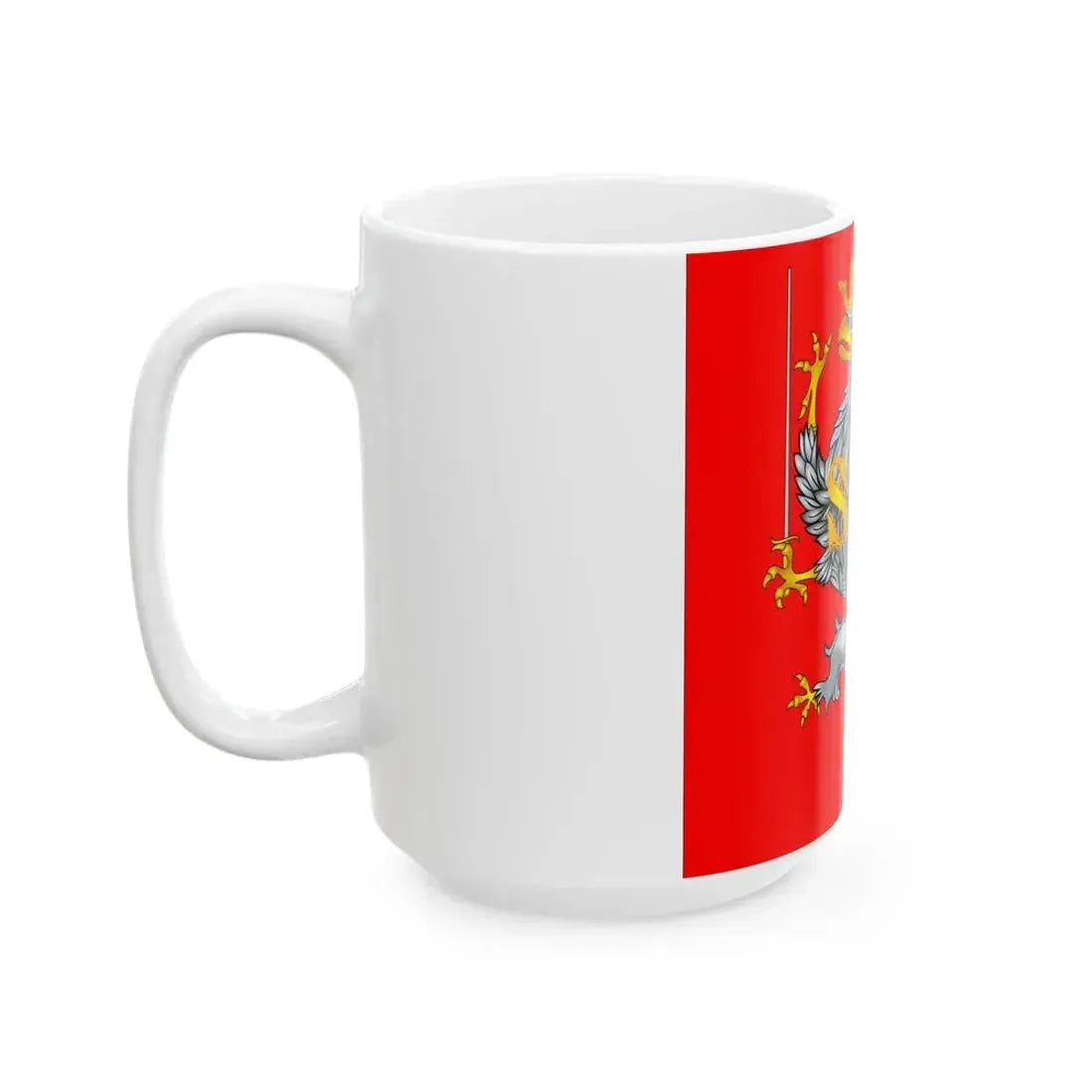 POL Inflanty IRP Flag (Latvia) White Coffee Mug - Go Mug Yourself