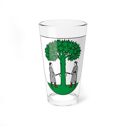 POL Jaworzno COA alt (Poland) (Coat of Arms) Pint Glass 16oz 16oz - Go Mug Yourself