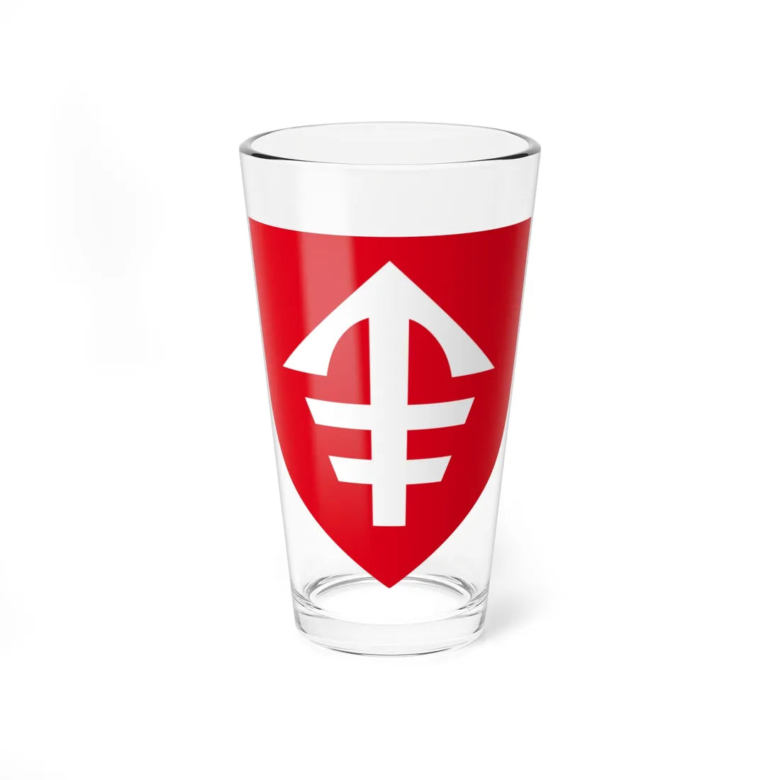 POL Jędrzejów COA (Poland) (Coat of Arms) Pint Glass 16oz 16oz - Go Mug Yourself