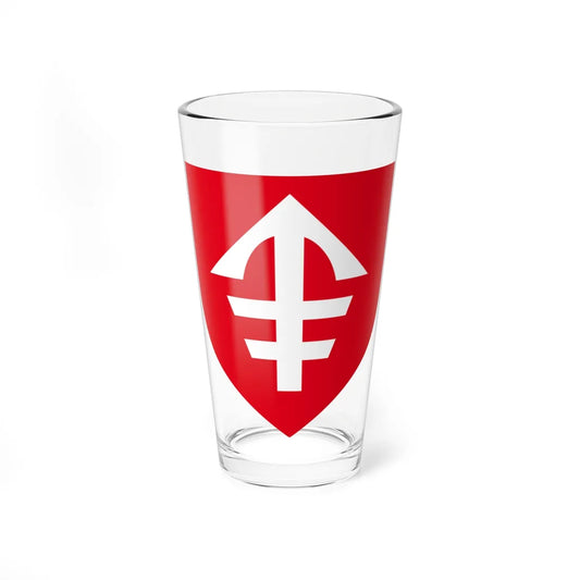 POL Jędrzejów COA (Poland) (Coat of Arms) Pint Glass 16oz 16oz - Go Mug Yourself