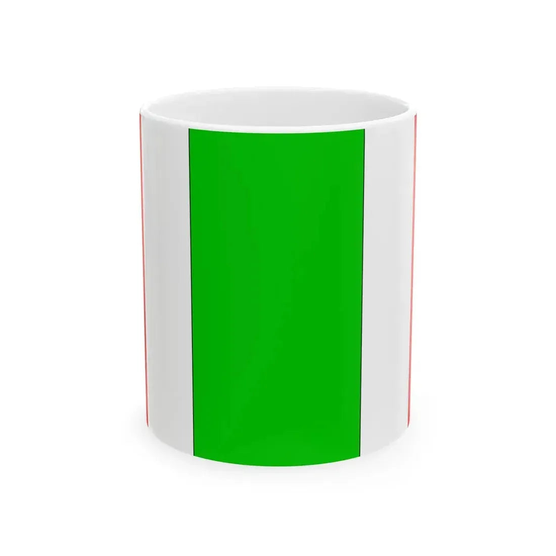 POL Jedlina-Zdroj flag (Poland) White Coffee Mug 11oz - Go Mug Yourself