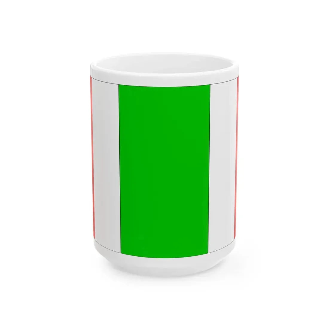 POL Jedlina-Zdroj flag (Poland) White Coffee Mug 15oz - Go Mug Yourself