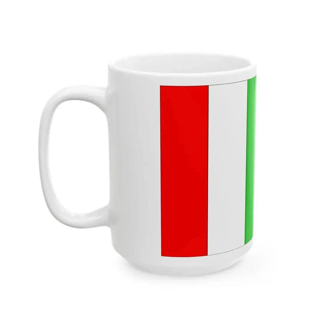 POL Jedlina-Zdroj flag (Poland) White Coffee Mug - Go Mug Yourself