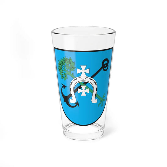 POL Jedwabne COA (Poland) (Coat of Arms) Pint Glass 16oz 16oz - Go Mug Yourself