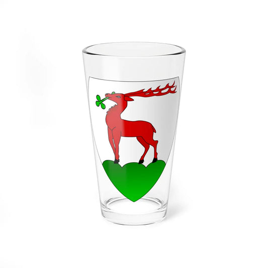 POL Jelenia Góra COA (Poland) (Coat of Arms) Pint Glass 16oz 16oz - Go Mug Yourself