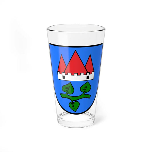 POL Jeziorany COA (Poland) (Coat of Arms) Pint Glass 16oz 16oz - Go Mug Yourself