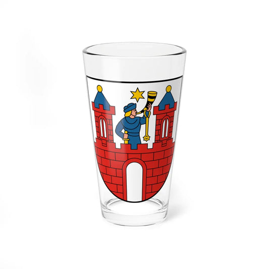 POL Kalisz COA (Poland) (Coat of Arms) Pint Glass 16oz 16oz - Go Mug Yourself