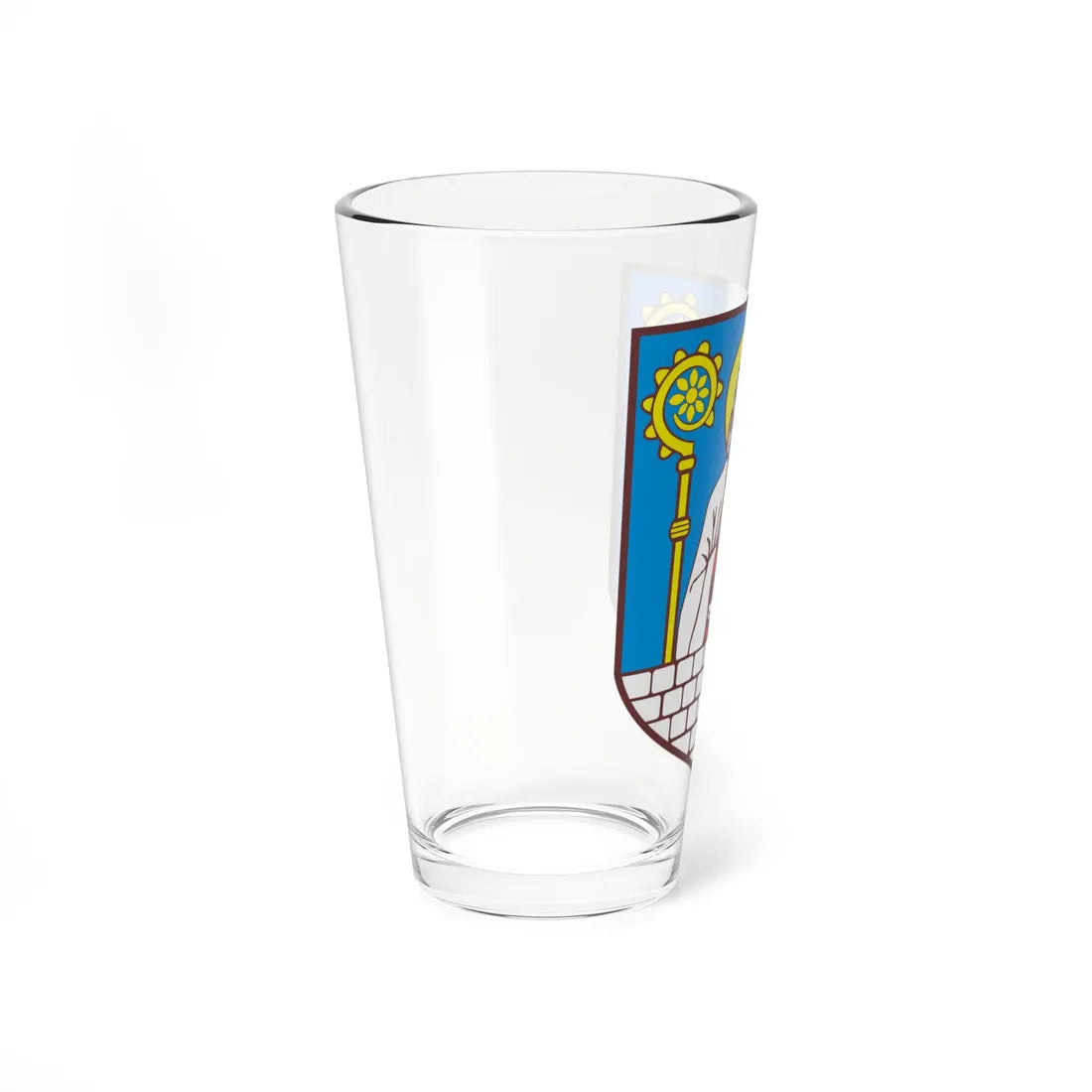 POL Kamień Pomorski COA (Poland) (Coat of Arms) Pint Glass 16oz - Go Mug Yourself