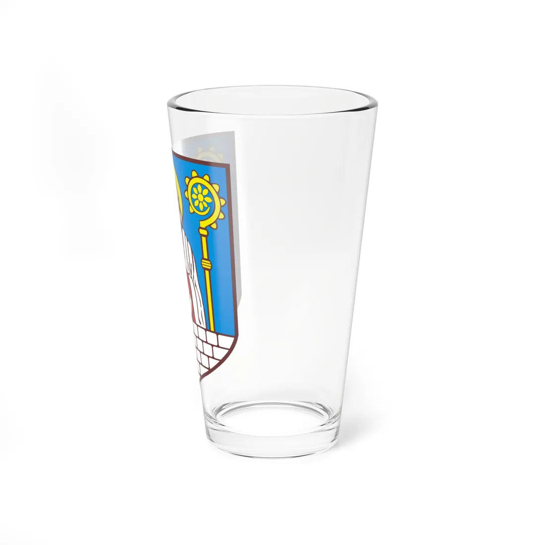 POL Kamień Pomorski COA (Poland) (Coat of Arms) Pint Glass 16oz - Go Mug Yourself