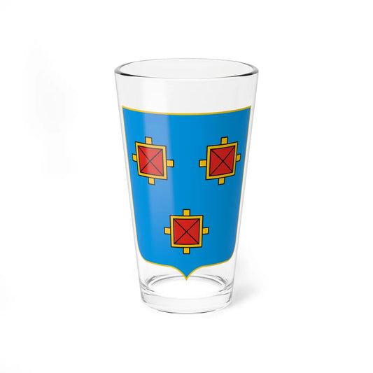 POL Kamionka Strumiłowa COA (Ukraine) (Coat of Arms) Pint Glass 16oz 16oz - Go Mug Yourself