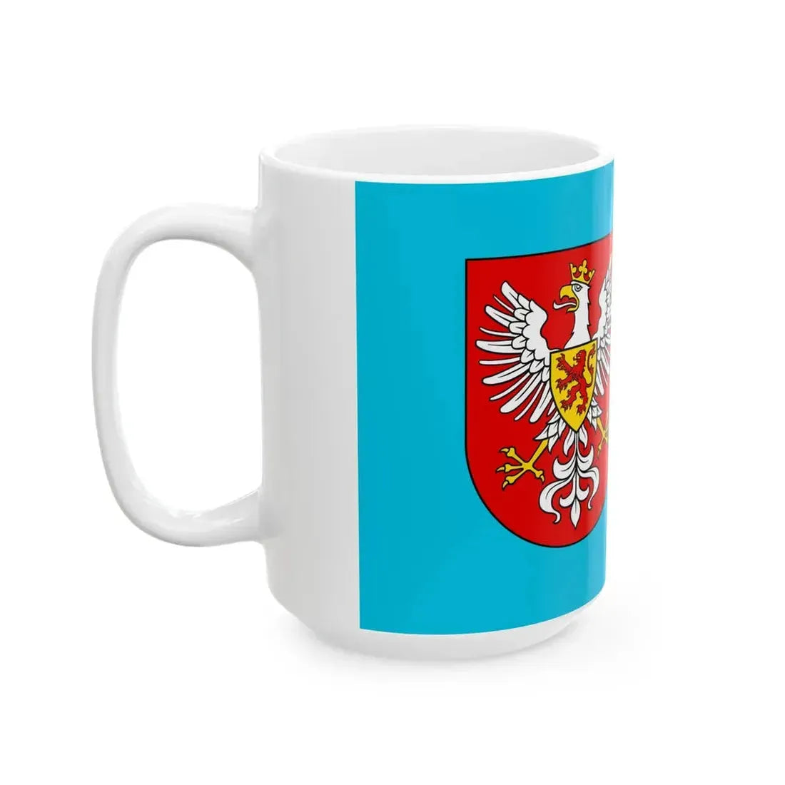 POL Kargowa flag (Poland) White Coffee Mug - Go Mug Yourself
