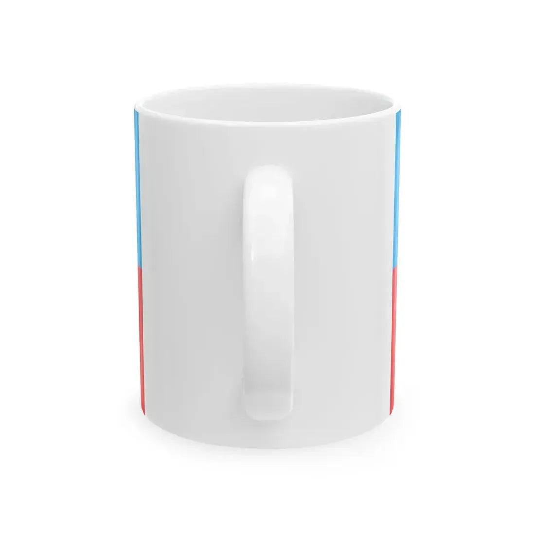 POL Karlino flag (Poland) White Coffee Mug - Go Mug Yourself