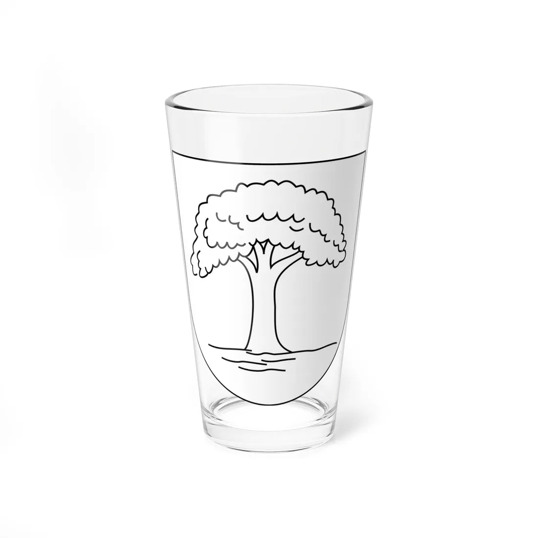 POL Katowice-Dąb COA (Poland) (Coat of Arms) Pint Glass 16oz 16oz - Go Mug Yourself