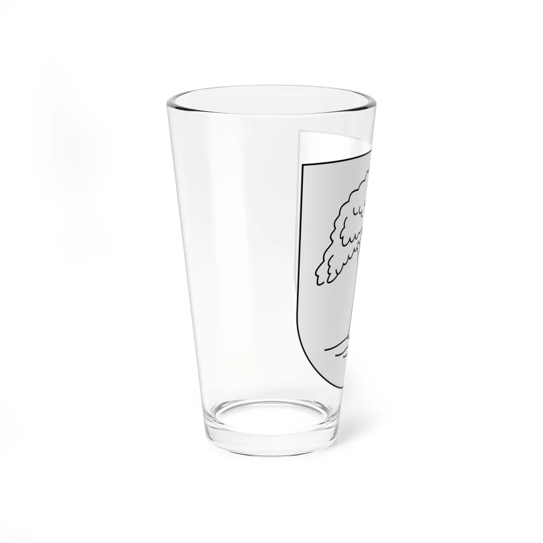 POL Katowice-Dąb COA (Poland) (Coat of Arms) Pint Glass 16oz - Go Mug Yourself