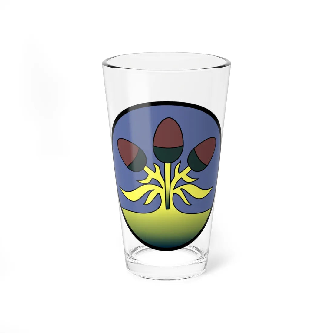 POL Katowice-Załęże COA (Poland) (Coat of Arms) Pint Glass 16oz 16oz - Go Mug Yourself