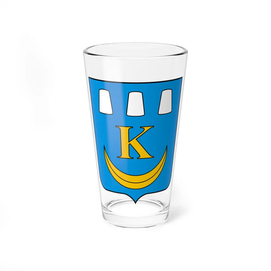 POL Kałusz COA (Ukraine) (Coat of Arms) Pint Glass 16oz 16oz - Go Mug Yourself