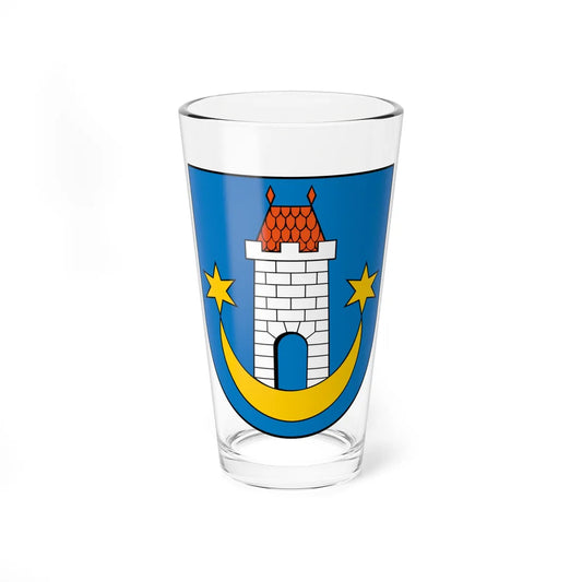 POL Kazimierz Dolny COA (Poland) (Coat of Arms) Pint Glass 16oz 16oz - Go Mug Yourself