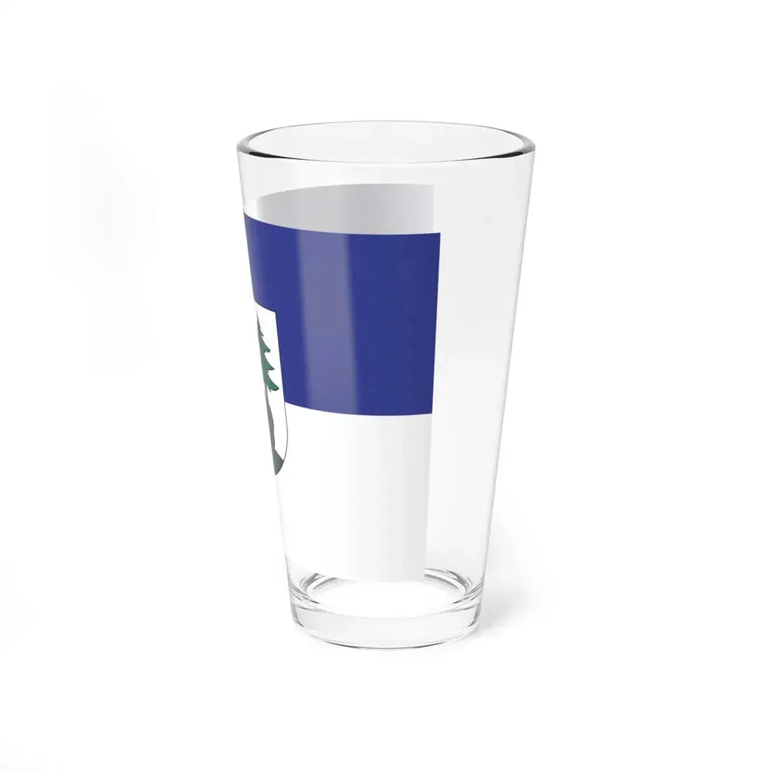 POL Ketrzyn flag (Poland) Pint Glass 16oz - Go Mug Yourself