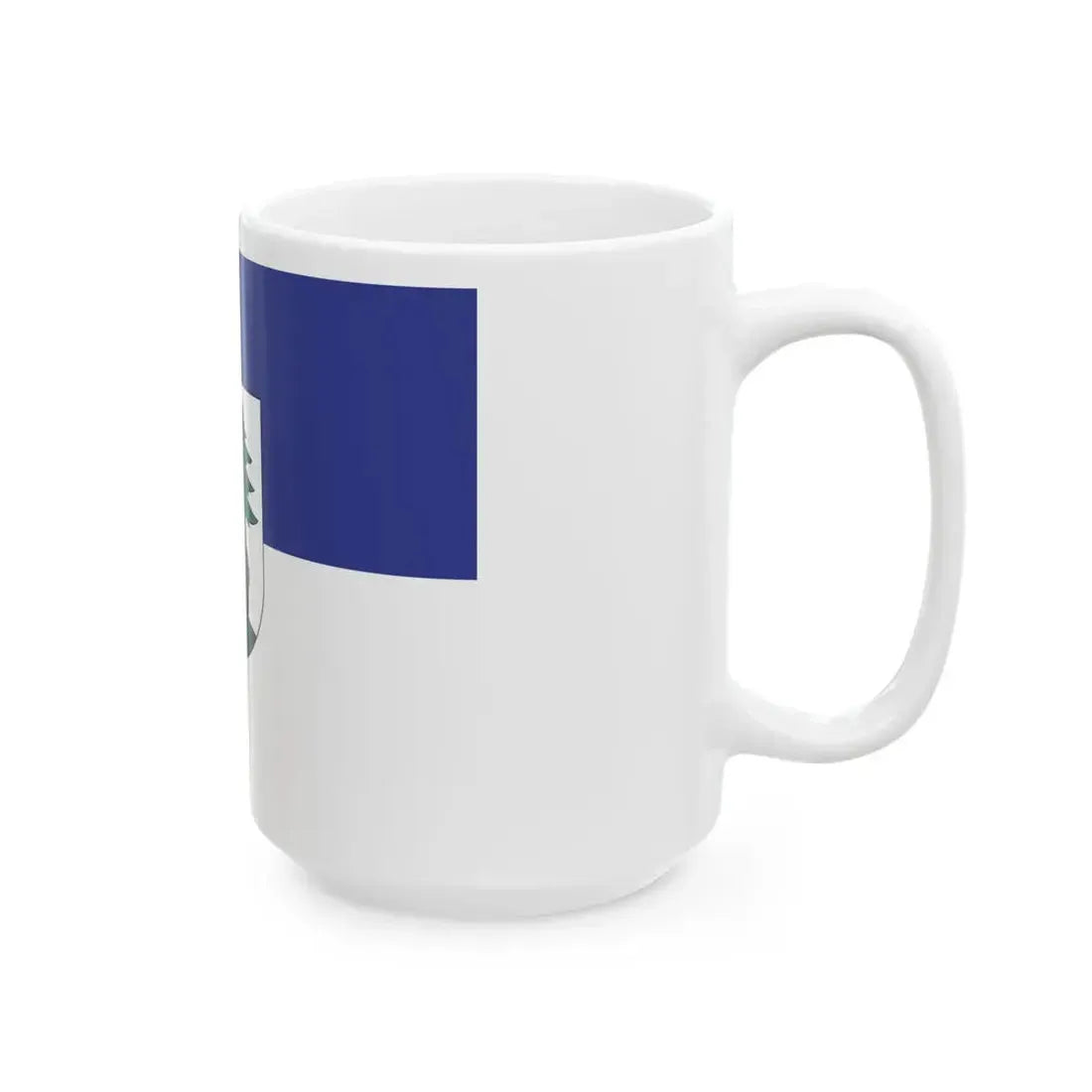POL Ketrzyn flag (Poland) White Coffee Mug - Go Mug Yourself