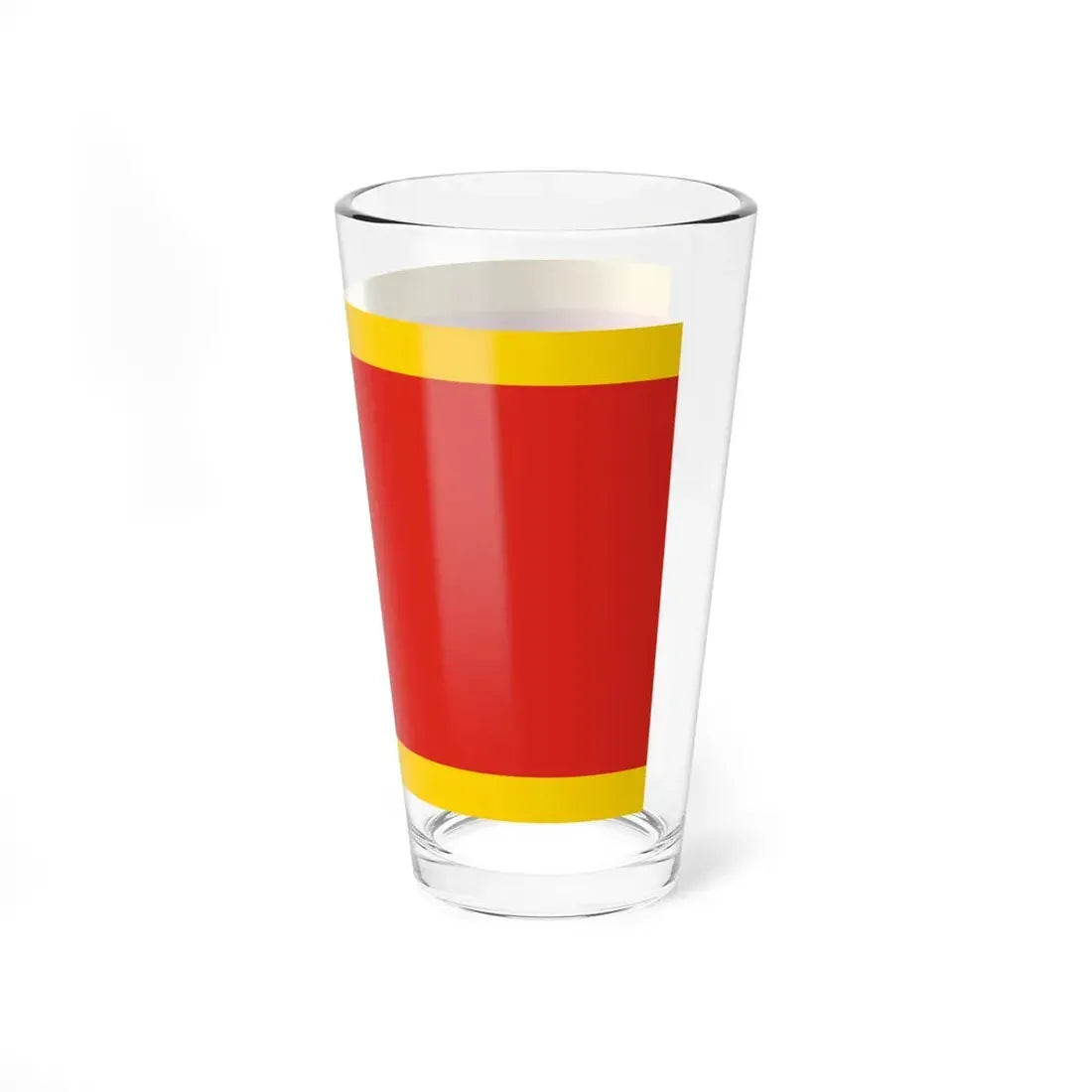 POL Kielce flag (Poland) Pint Glass 16oz - Go Mug Yourself