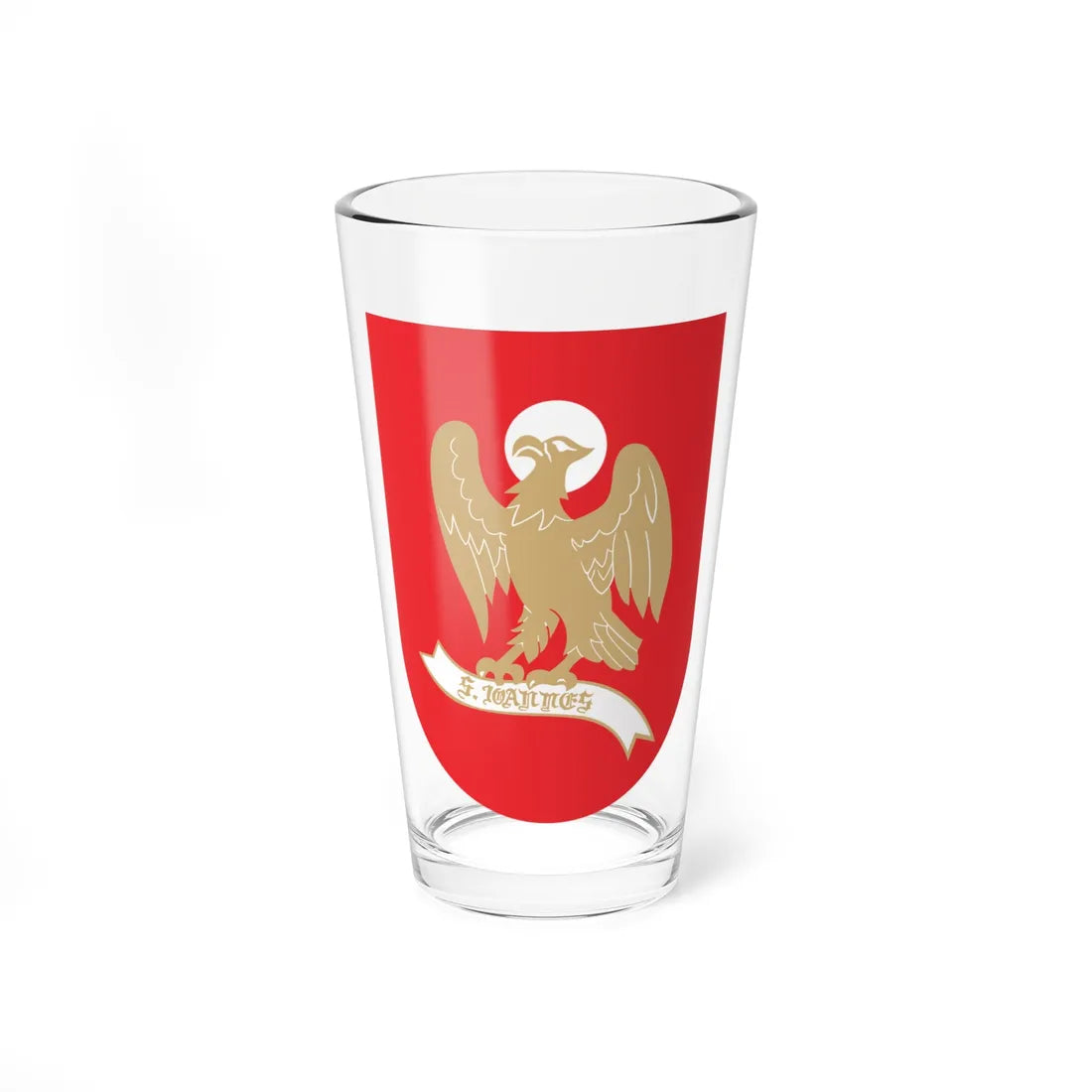 POL Kisielice COA old (Poland) (Coat of Arms) Pint Glass 16oz 16oz - Go Mug Yourself