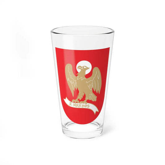 POL Kisielice COA old (Poland) (Coat of Arms) Pint Glass 16oz 16oz - Go Mug Yourself