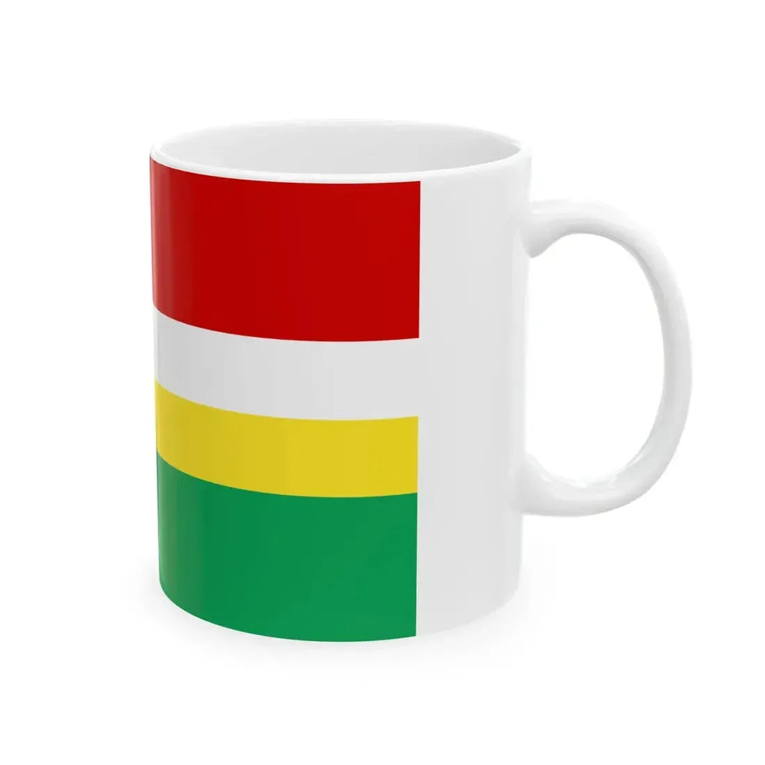 POL Kobiele Wielkie flag (Poland) White Coffee Mug - Go Mug Yourself